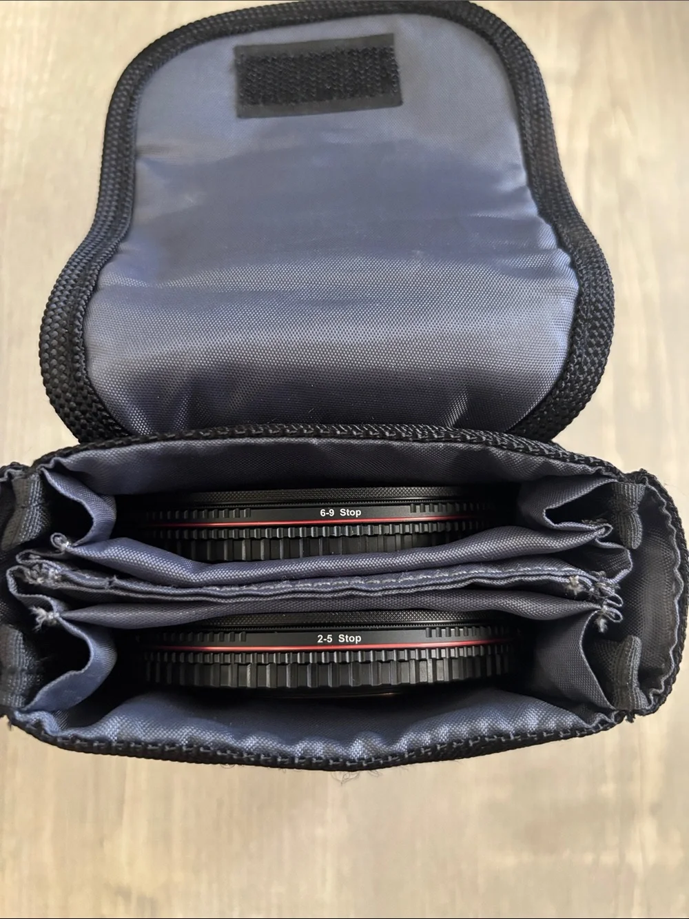 Black Lens Cap Set for Camera Lenses